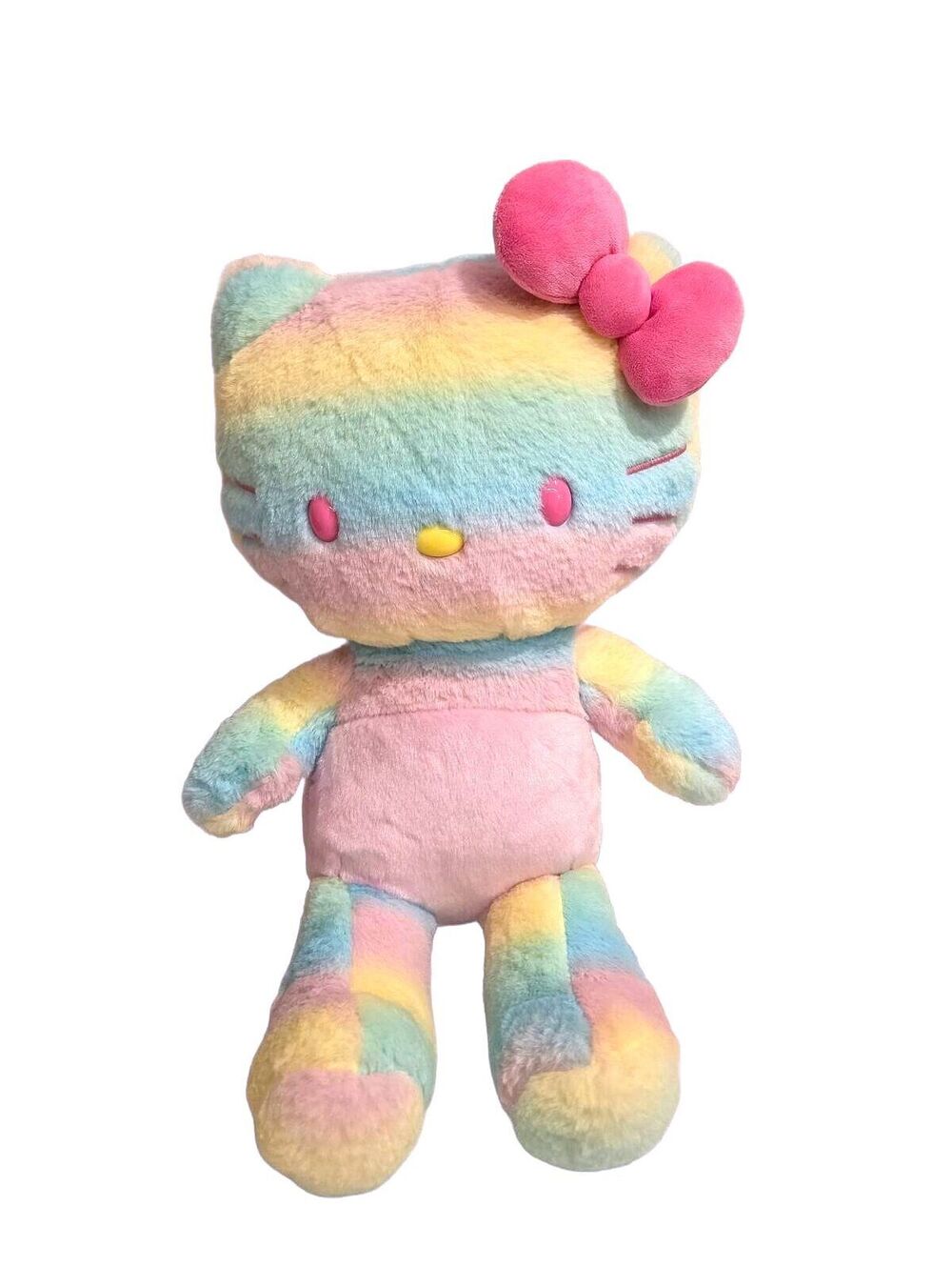 Build-A-Bear Hello Kitty Sanrio Dreamy Pastels Rainbow 16" Plush Musical Sound